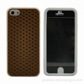 Silicone Case for iPhone 5, with Sole Texture Design, For Promotions, Customized Designs Accepted